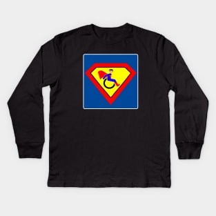 WHEELCHARIOT 11 (Clark) 2 Kids Long Sleeve T-Shirt